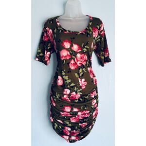Motherbee Maternity Dress Floral Large